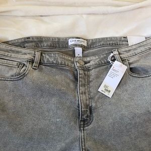 Lane Bryant Gray Blue Jeans Size 22